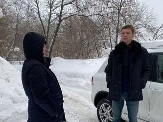 Александр Маслов провел очередной мониторинг снегоуборочных работ 